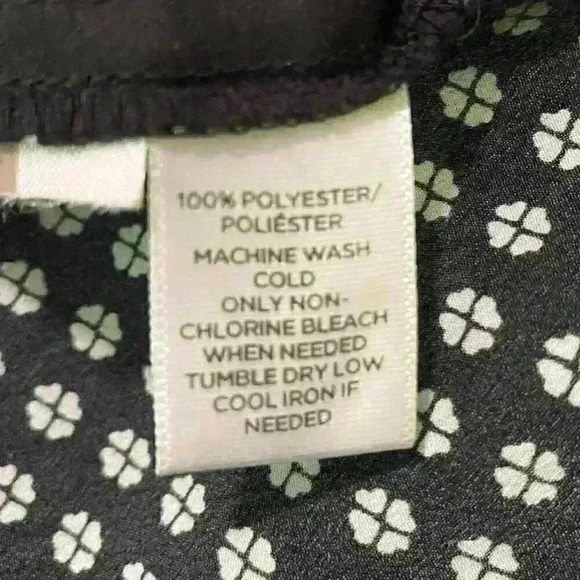 Ann Taylor Loft Clover Heart Roll-Tab Romper - Picture 10 of 12